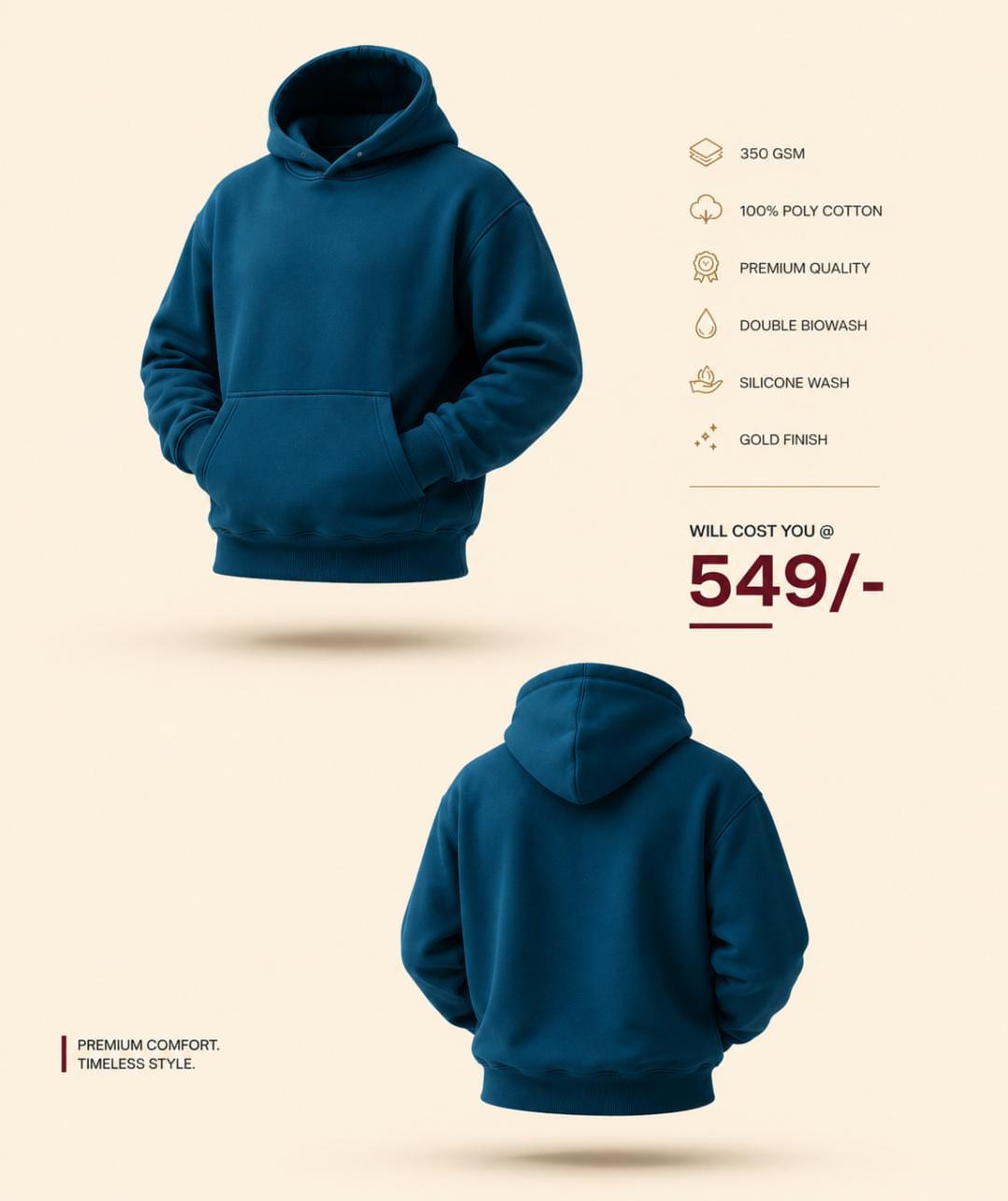 Blue Hoodie